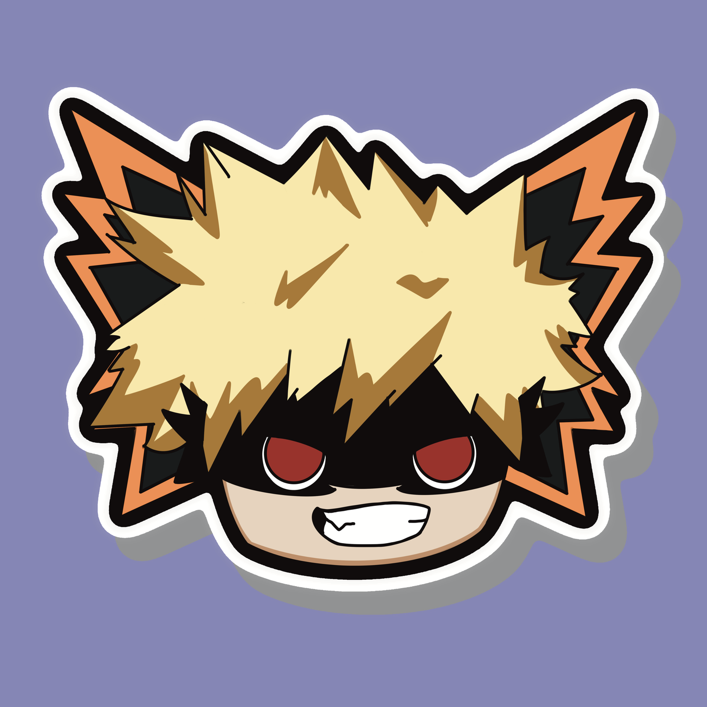 MHA Heros and Villains Vinyl Stickers